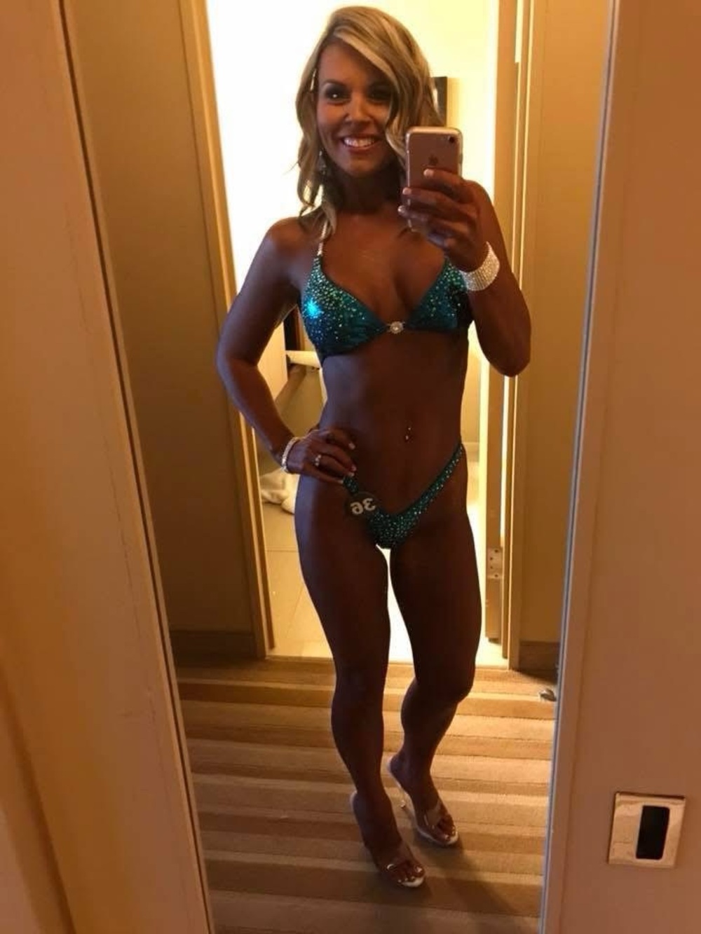 Sparkling Teal Bikini Set - Women's Swim